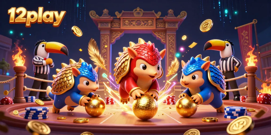 Experience thrilling action and giant wins at 12play with rival pangolins in a vibrant casino showdown.