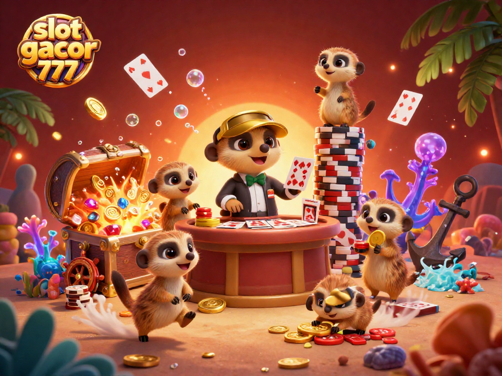 Experience winning excitement with slot gacor 777 at a lively meerkat casino operation.