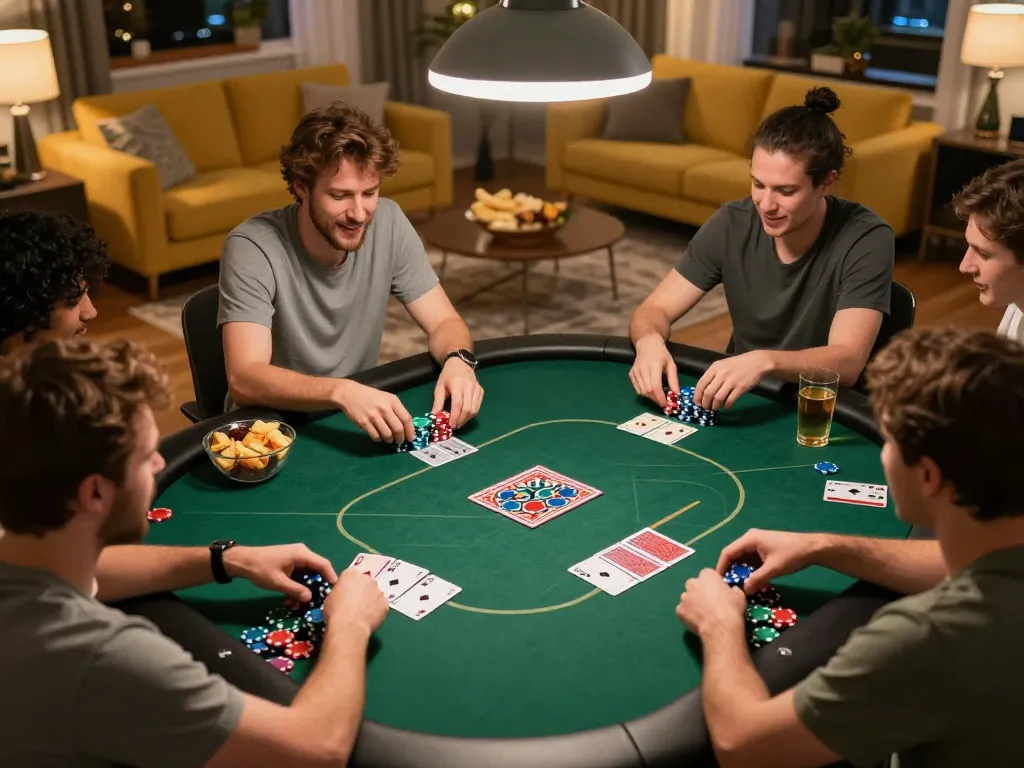 Experience 789F's thrilling online poker game night with engaging players and vibrant atmosphere.