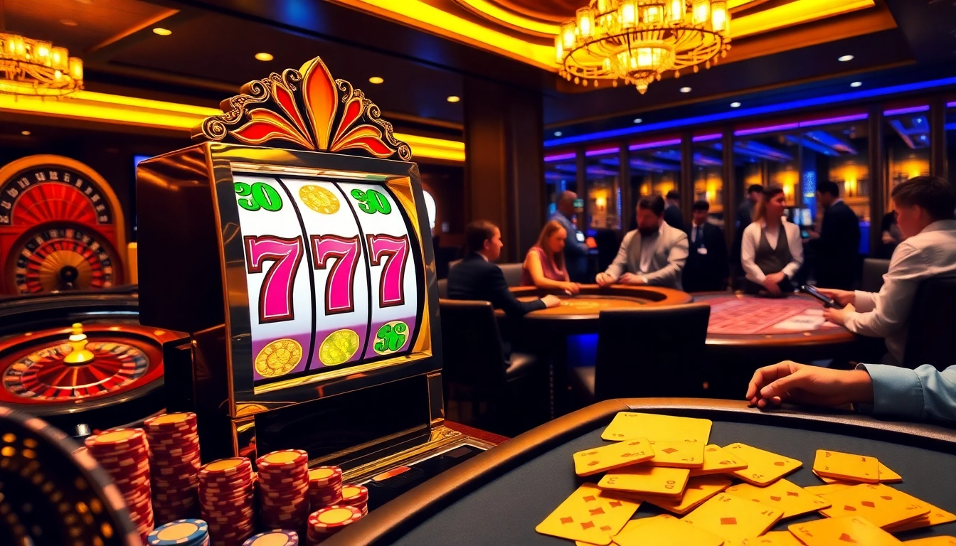 Experience the thrill of winning at slots777 with vibrant casino games and lively atmosphere.