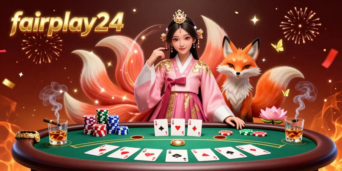 Experience thrilling action at fairplay24 with a vibrant poker scene featuring unique characters and game elements.