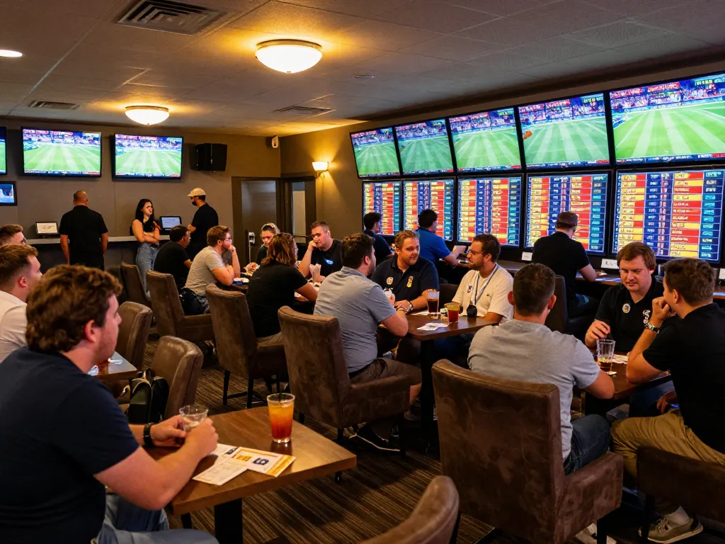 Engaging in dynamic sports betting strategies with tin soi kèo insights at a lively betting lounge
