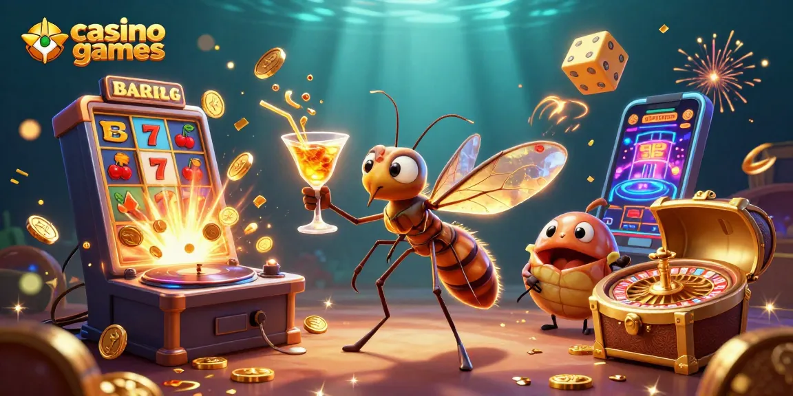Engage with thrilling casino games featuring unique characters and exciting elements.