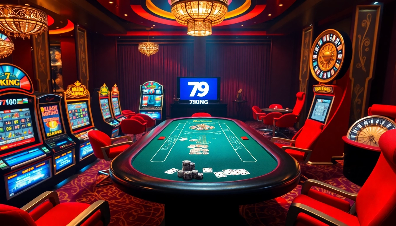 Experience the excitement of 79king casino games with vibrant tables and stunning visuals.