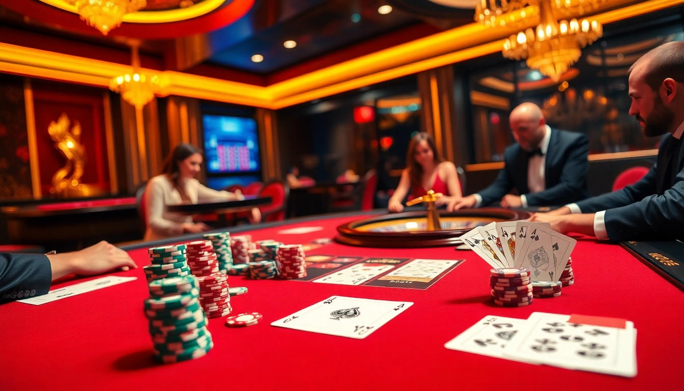 Play at mm88 with vibrant poker games and thrilling casino ambiance.
