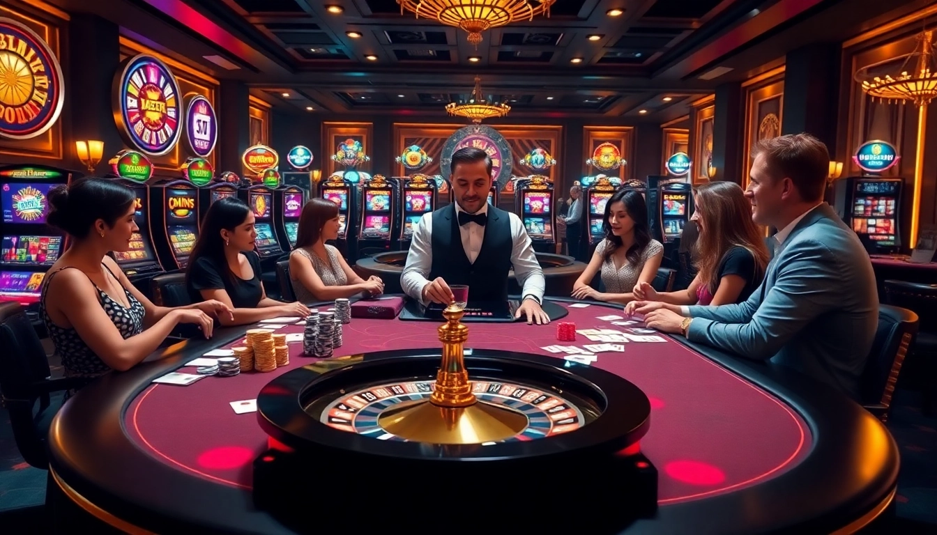 Experience the thrilling atmosphere of MM88 with vibrant casino gaming and exciting action.