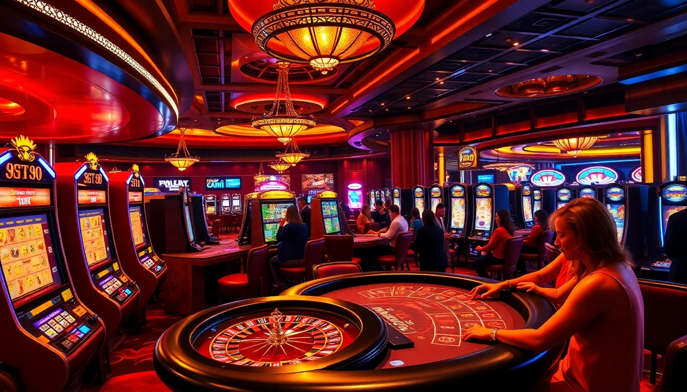 KJC Gaming members enjoying a thrilling casino experience with vibrant games and excitement.