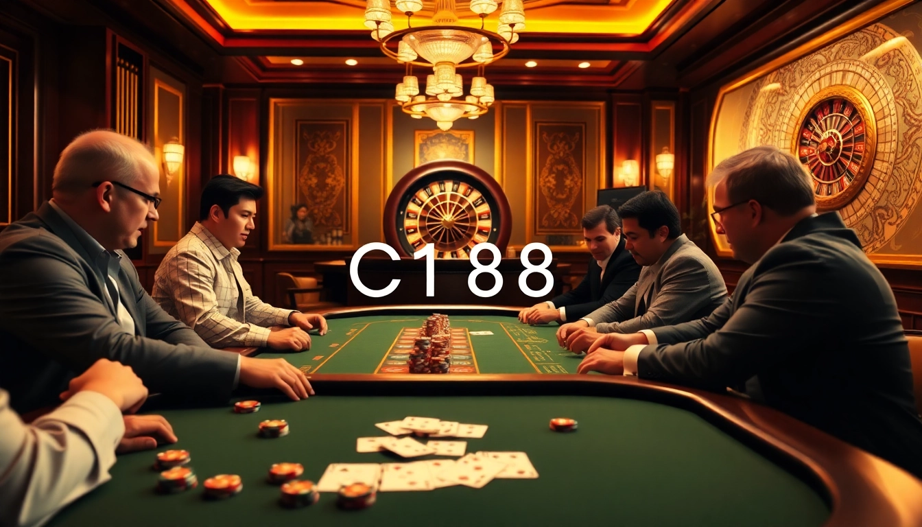 Experience high-stakes poker gameplay at C168's luxurious casino table, enhancing your skills.