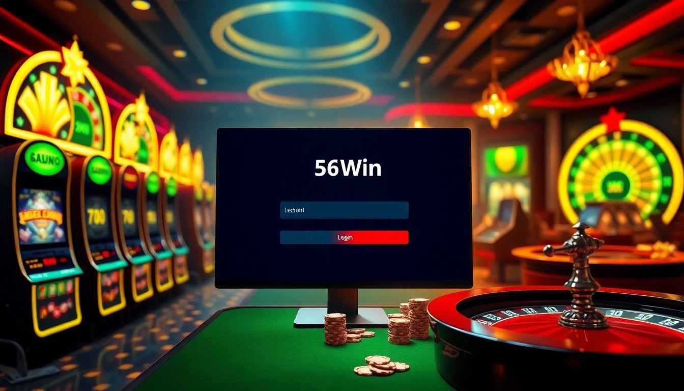 Log in to 56win đăng nhập for thrilling online casino experiences with high stakes and excitement.