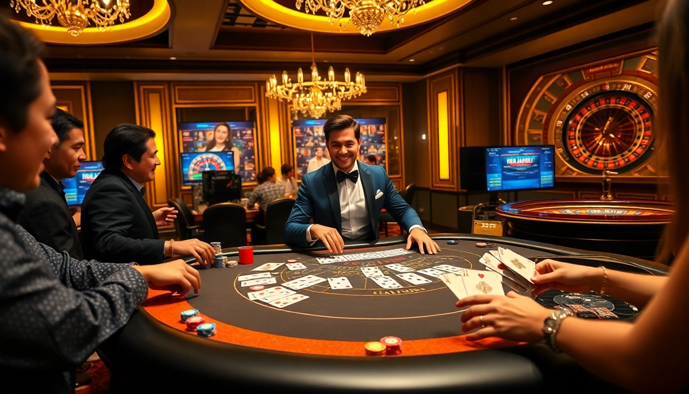 Experience the thrill of winning at https://king88b.us.com/ with vibrant casino tables and professional dealers.