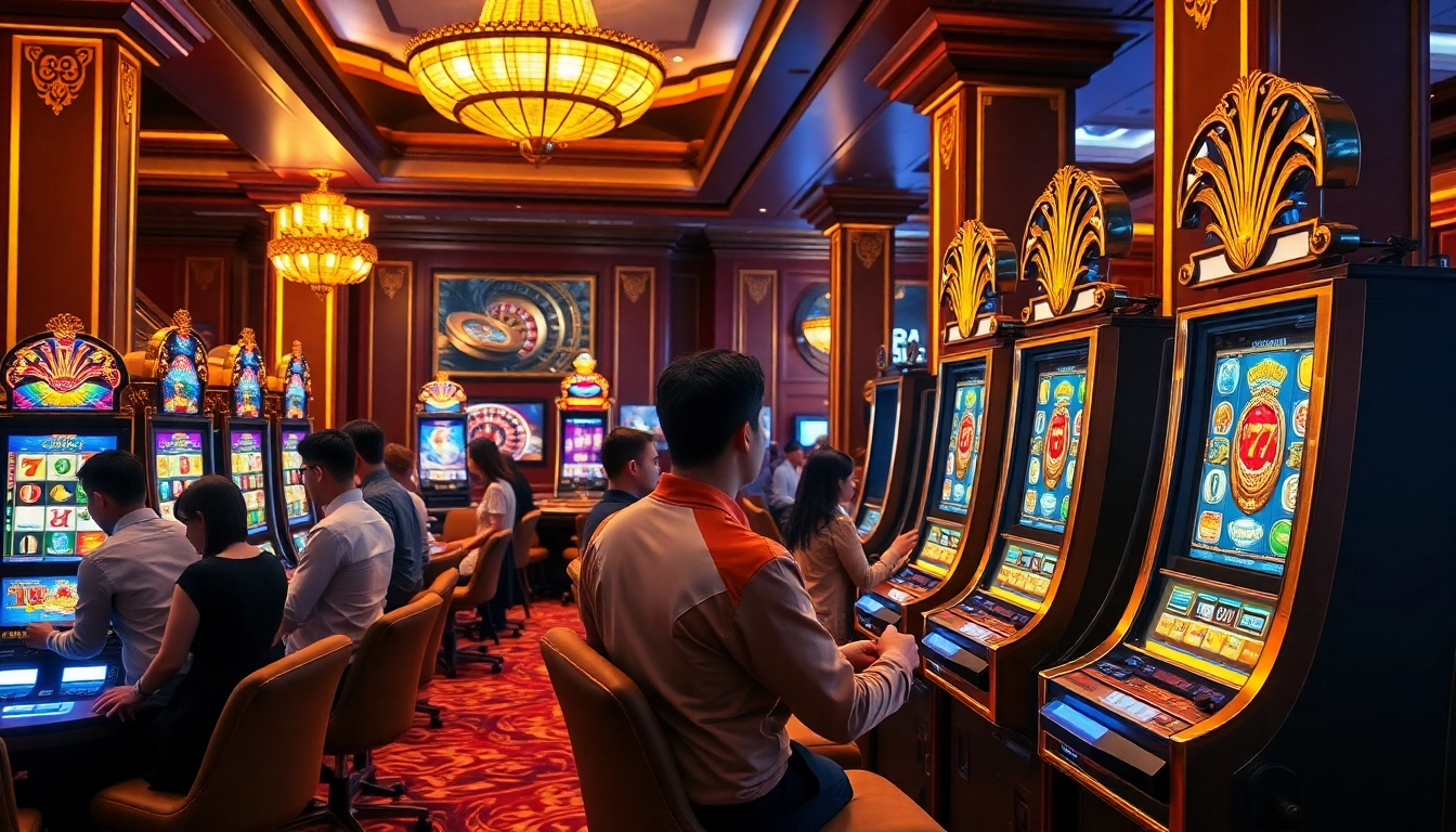 Experience the thrill of slot apiraja88 at luxurious casino slot machines.