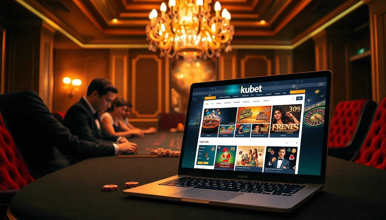 Experience the thrill of betting at the Website kubet with engaging casino visuals and vibrant gameplay.