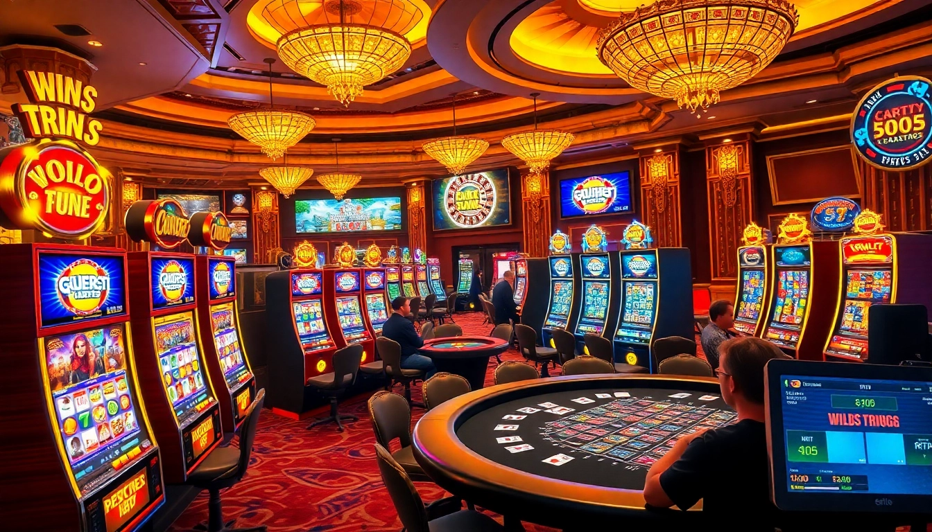 Dive into the excitement at winstrike69 with vibrant slot machines and thrilling casino games.