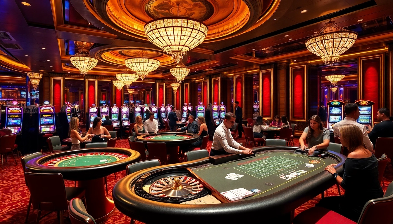 Experience the excitement of gaming at 68VIP's luxurious casino tables.