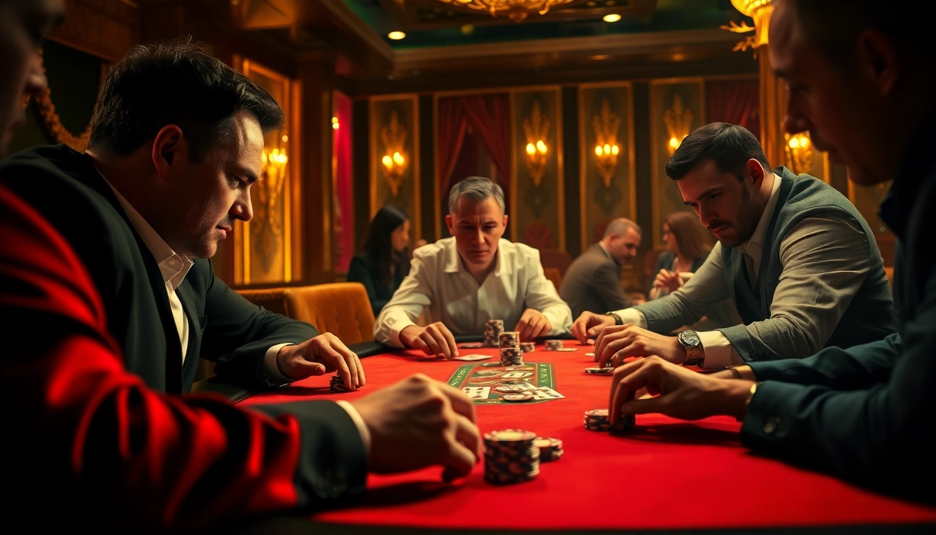 Menangkan permainan kasino dengan link T0812 di meja poker mewah dan penuh ketegangan.